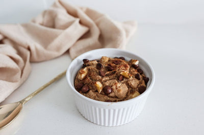 Bananbröd med havre