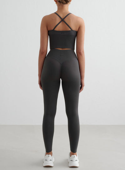Shadow Grey Shape Seamless Petite Tights