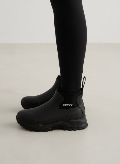 Black Fusion Rain Boot