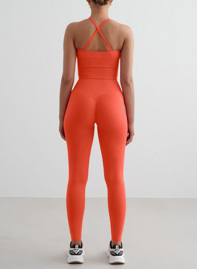 Tangerine Shape Seamless Tights