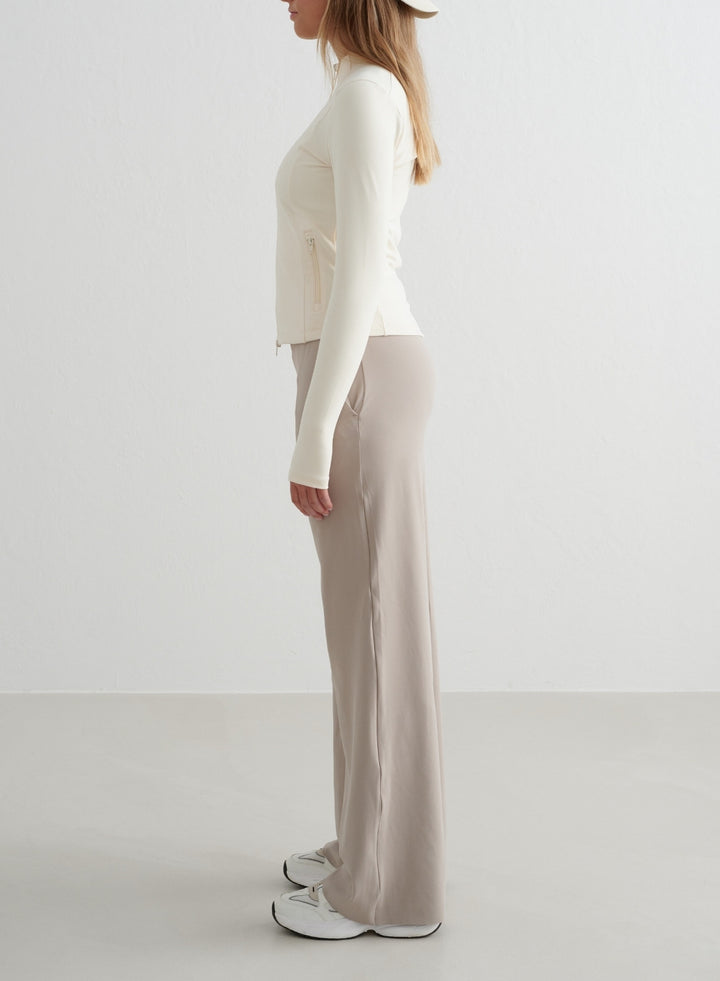 Dark Clay Sense Wide Pants [M - 175 cm]